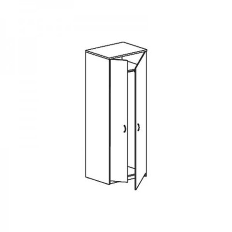 W-50+W-9.2 Шкаф для одежды глубокий (72*58*183)