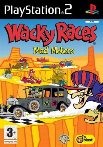 Wacky Races: Mad Motors (Playstation 2)