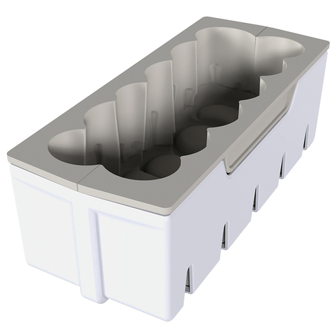 Форма для приготовления десертов Silikomart Buche Lumiere 21.9х7.6см