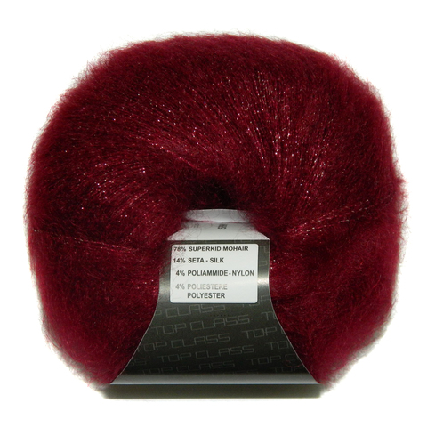 Пряжа Lana Gatto Silk Mohair Lux 5891 бордо