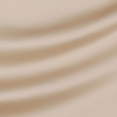Шёлковый атлас с эластаном оттенка карамели