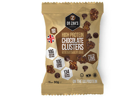 Протеиновые кластеры со вкусом шоколада, 30г