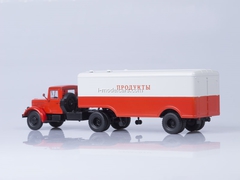 MAZ-200V with semitrailer MAZ-5217 red-gray AutoHistory 1:43