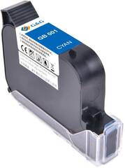 GB-001C струйный сольвентный голубой картридж для принтеров GG-HH1001B, 42 ml