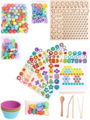 Деревянная мозаика-сортер (32х31х8) 