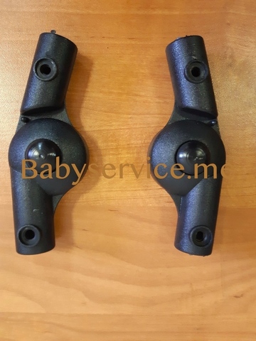 Шарнир подножки круг 16*16 круг 16*16 левый