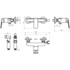 Lemark LM11418C Смеситель Lemark Verba с гигиеническим душем (LM11418C)
