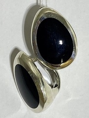 Регби (серьги из серебра)