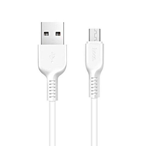 Кабель USB - Micro-USB 2,4А HOCO X20 3м (300 см) (Белый)