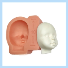 1458-XL Молд силиконовый лицо детское 