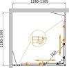Cezares MOLVENO-A-22-90+30-C-GM-IV MOLVENO-A-22-90+30-C-GM-IV Душевой уголок