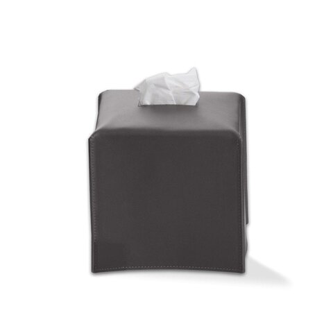 Decor Walther 0938193 Decor Коробка для салфеток NAPPA KBQ - Натуральная кожа NAPPA дымчато-серая