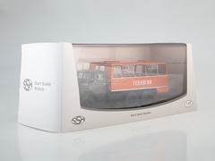 Ural-4320 NEFAZ-42112 shift work bus khaki-orange 1:43 Start Scale Models (SSM)