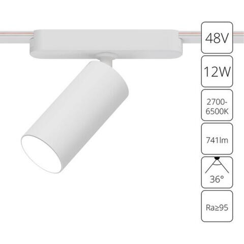 Магнитный трековый светильник Arte Lamp RAPID A2958PL-1WH