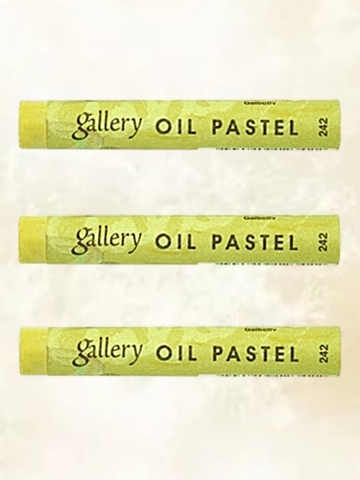 Пастель масляная мягкая профессиональная MUNGYO Gallery Оливково-жёлтый №242 (3шт)