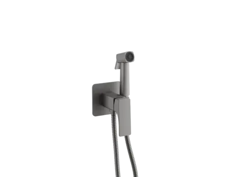 Смеситель гигиенический BELZ B55709-3 латунь, графит