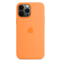 Силиконовый чехол с поддержкой MagSafe Apple Silicone Case для iPhone 13 Pro, Marigold (Весенняя мимоза)