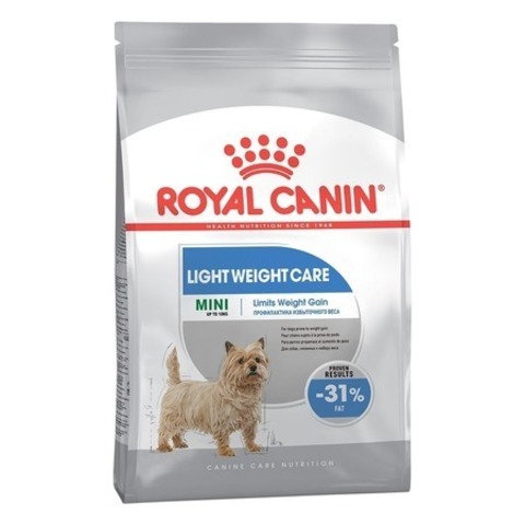 Royal Canin Mini Light Weight Care (3 кг) для профилактики избыточного веса у собак мелких пород