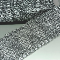 Тесьма люрекс, ш. 4 см.