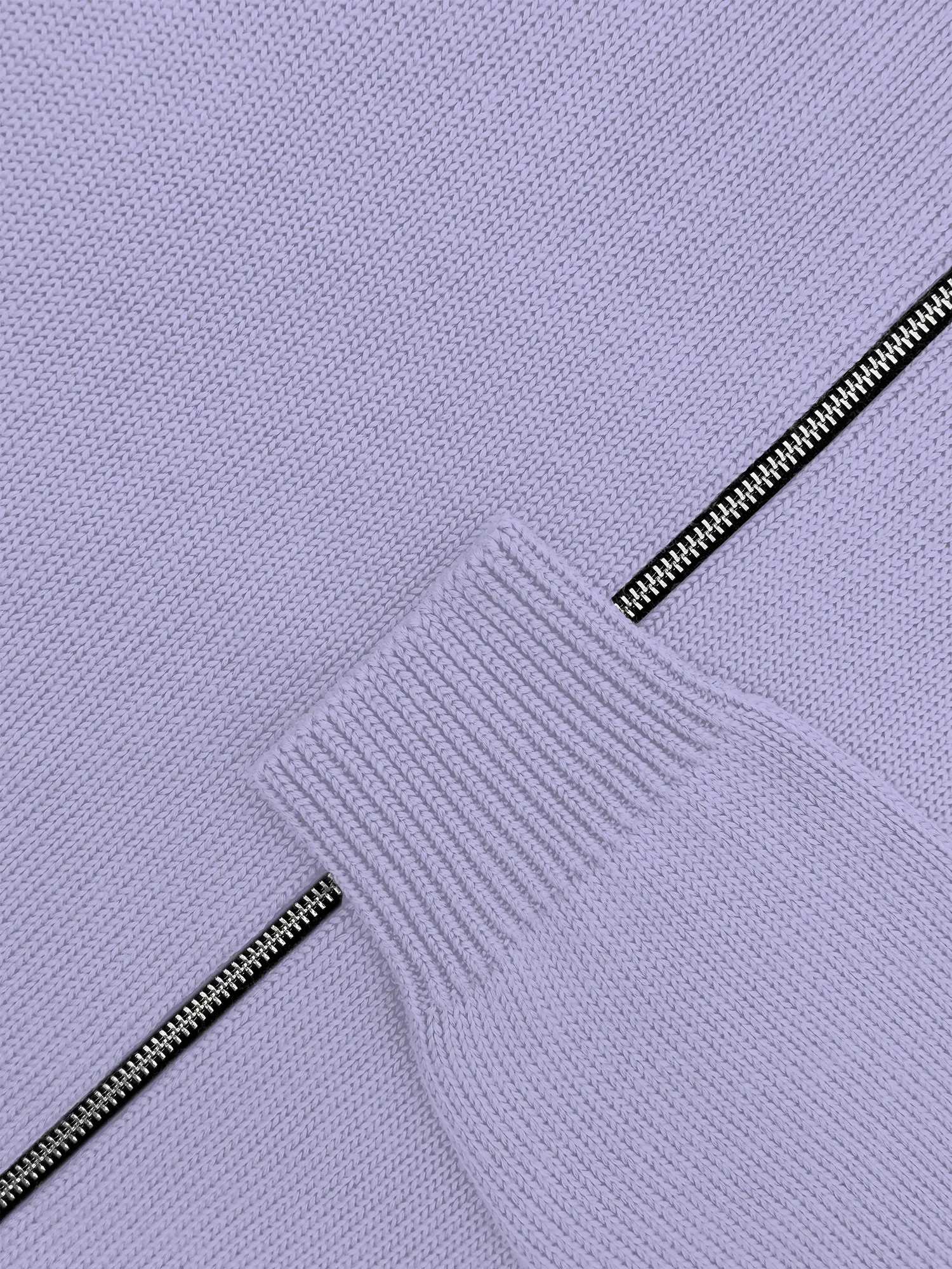 Толстовка на замке из шелка