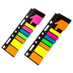 
          Флажки-закладки с клеевым краем, Alingar, "Линейка 18 см", 5 цв. по 20 л, 2 шт - 25*45 мм, 5 шт - 12*45 мм, 1 шт - 45*45 мм, рука указат, европодвес.