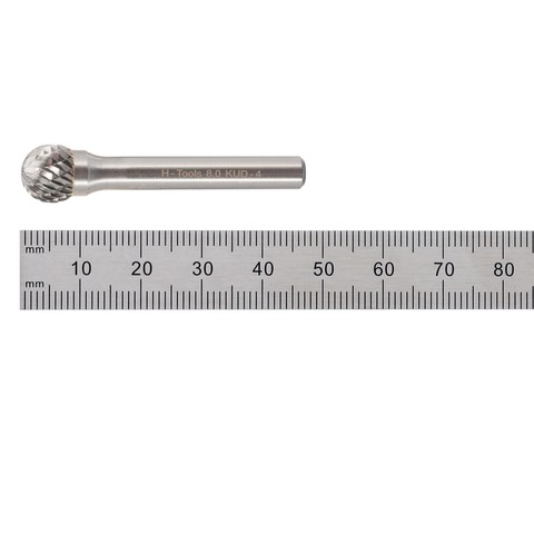 Бор-фреза твердосплавная D(KUD) 8,0x7,2x47x6мм HM H-Tools 116042HT