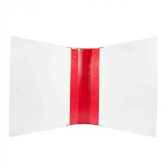 
          Папка архивная "Дело" А4, 100мм, (форма 21), бумвинил, с Г-образным гребешком, шнурки, красная