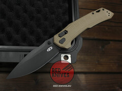 Нож Zero Tolerance 0203 - рукоять Desert, клинок черный