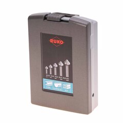 Набор зенковок 90° 6,3-25мм DIN335C 3z HSS 5шт Ruko 102154RO