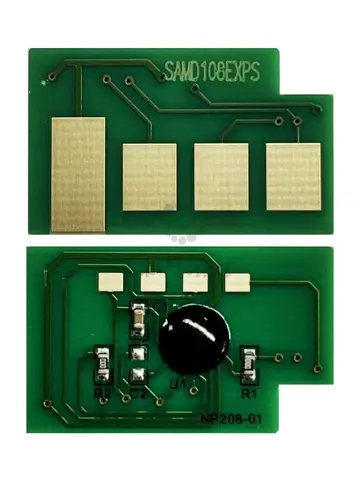 Чип Samsung MLT-D108S для картриджей Samsung ML-1640, 1641, 2240, 2241. Ресурс 1,500 копий.