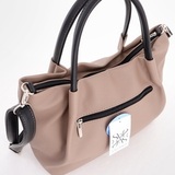 Сумка Саломея 465 норвежский тауп + черный