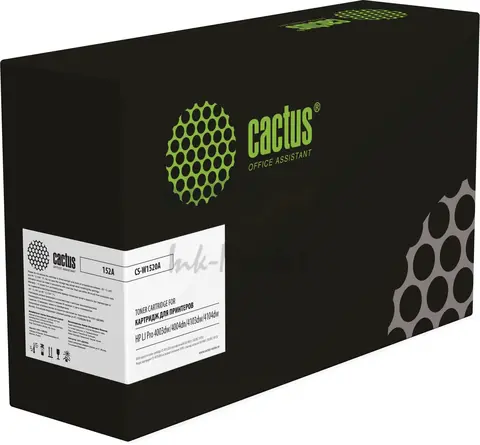 Картридж лазерный Cactus CS-W1520A 152A черный (3050стр.) для HP LJ Pro 4003dw, 4004dn, 4103dw, 4104dw