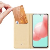 Чехол книжка-подставка Dux Ducis с магнитом для Samsung Galaxy A41 (Золото)