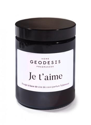 Свеча ароматическая 150г Geodesis Je t'aime
