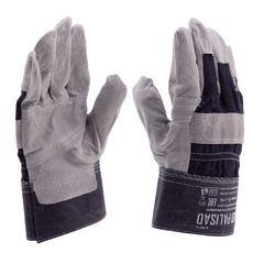 679015 Перчатки спилковые комбинированные, размер XL  Palisad---