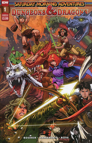 Dungeons & Dragons Saturday Morning Adventures #1 (Cover B)