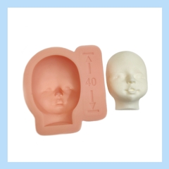 1458-XL Молд силиконовый лицо детское 