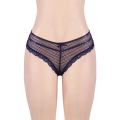 Трусики танга Ladies, синие, M-L