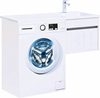 Aquanet 239209 Тумба с раковиной Токио 110 R подвесная 1 ящик цвет белый глянец (239209)