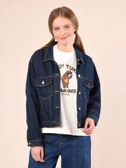 Куртка женская джинсовая