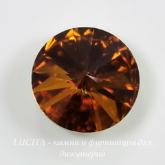 1122 Rivoli Ювелирные стразы Сваровски Crystal Copper (14 мм)