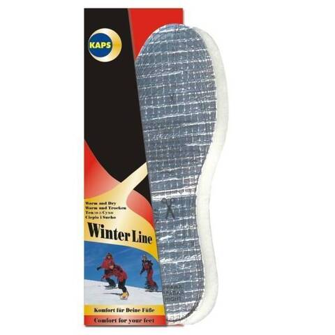 Стельки Kaps зимние ALU SUPER (утепл.ткань+эласт.слой+ал.фольга) ( 9020)