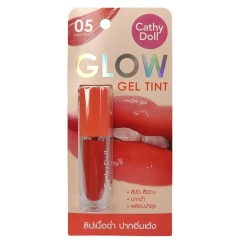 Тинт для губ Cathy Doll Glow Gel Tint №05 Sugar Peach, 2.4 гр