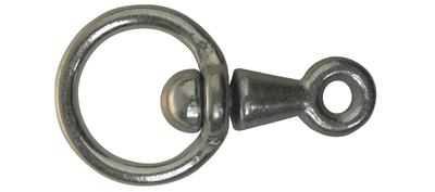 Кольцо D-6 мм с вертлюгом
