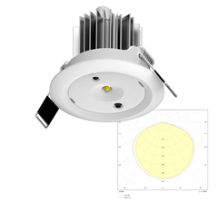 Встраиваемый аварийный светильник постоянного действия Moncato DP807 LED SO