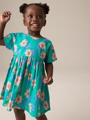 Платье для девочки Next E37-894, Зеленый