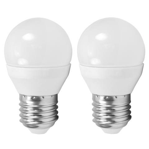 Лампа (комплект 2 шт.) Eglo LED LM-LED-E27 2X4W 320Lm 4000K G45 10778