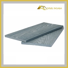 Универсальная доска ДПК Premium 140*10*3000мм Серый (2-х сторонняя Текстура)