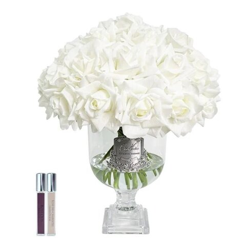 Букет роз ароматизированный и 2 спрея по 10мл Cote Noire Versailles Rose Bouquet слоновая кость/серебряный