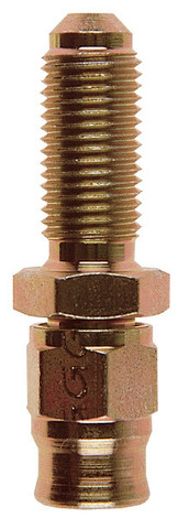 443-03P Фитинг проходной CONVEX внеш. резьба, JIC/UNF 3/8 x 24, сталь, анод., AN03 Goodridge